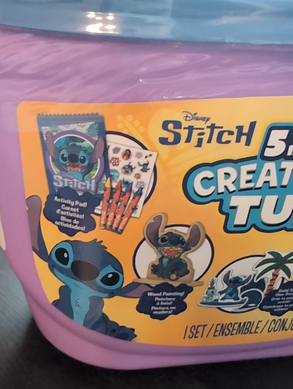 New Disney Stitch Creativity Art Tub Kit - Picture 8 of 11